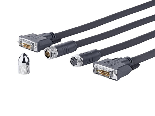 Vivolink PRODVICW15 DVI-D Cable 15m – Gold-Plated, Dual Link, Black
