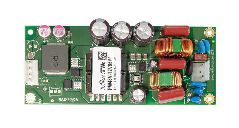MikroTik PW48V-12V85W Power Supply – 12V 8A 85W Open Frame Adapter