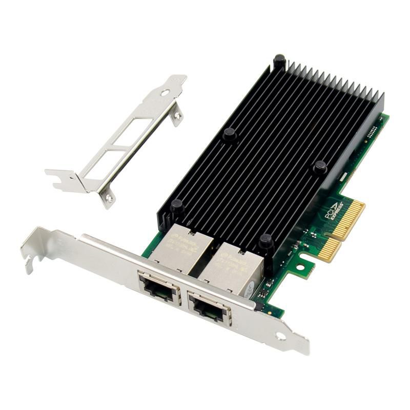 MicroConnect MC-PCIE-X550 PCIe x4 Dual RJ45 10GbE Ethernet Network Card
