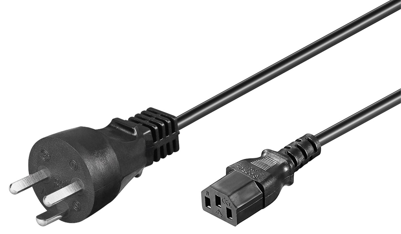 MicroConnect PE120430 Black 3m Power Cable with C13 Coupler 10A 250V