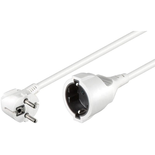 MicroConnect PE140500W Power Extension Cable 5m 1 AC Outlet 16A White