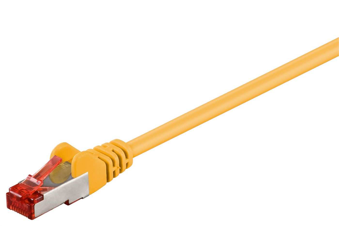 Microconnect Cat6 F/UTP Network Cable 15m – Yellow, Shielded RJ-45
