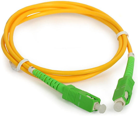 MicroConnect FIB884003 Fibre Optic Cable – 3m SC to SC OS2 Singlemode Yellow LSZH Jacket