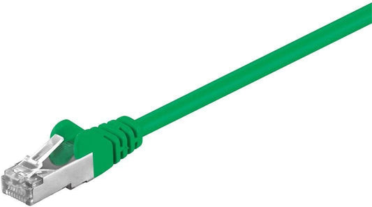 Microconnect 7m Cat5e F/UTP Network Cable – Green, Shielded, 1000 Mbit/s