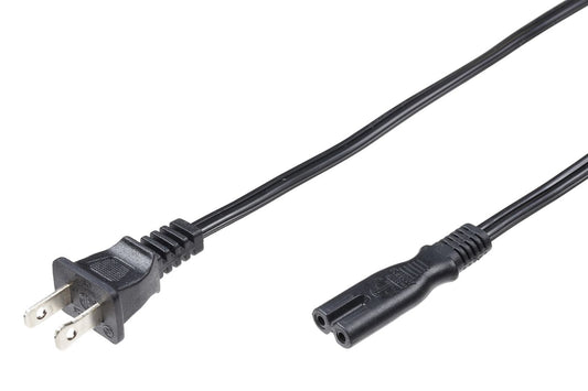 MicroConnect PE110718 Power Cable 1.8m Black Type A to C7 Coupler