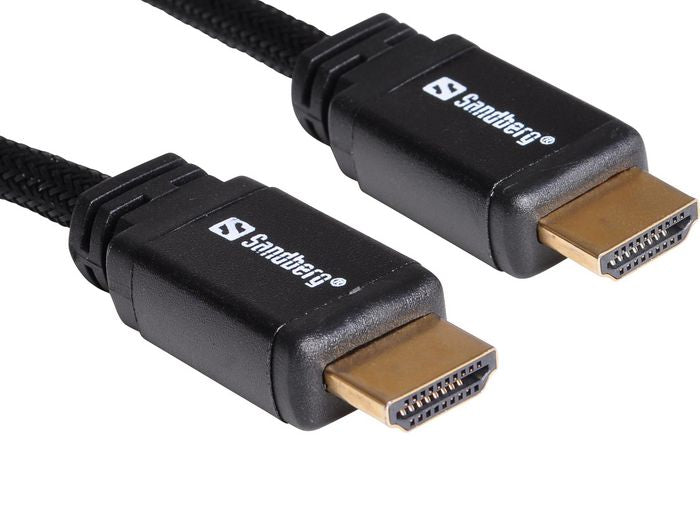 Sandberg 508-99 HDMI 2.0 Cable – 3m Black High-Speed 19M-19M