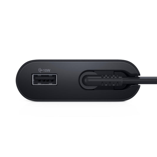 DELL PA901C 90W USB-C Power Adapter – Compact Indoor Charger, Black