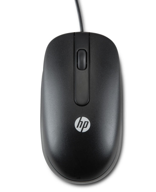 HP QY777AT Optical USB Wired Mouse – Ergonomic, Reliable, CE Certified