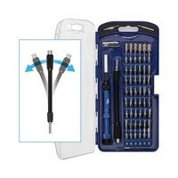 OWC OWCTOOLKIT72 72-Piece Device Repair Tool Kit – Blue, Nylon Canvas