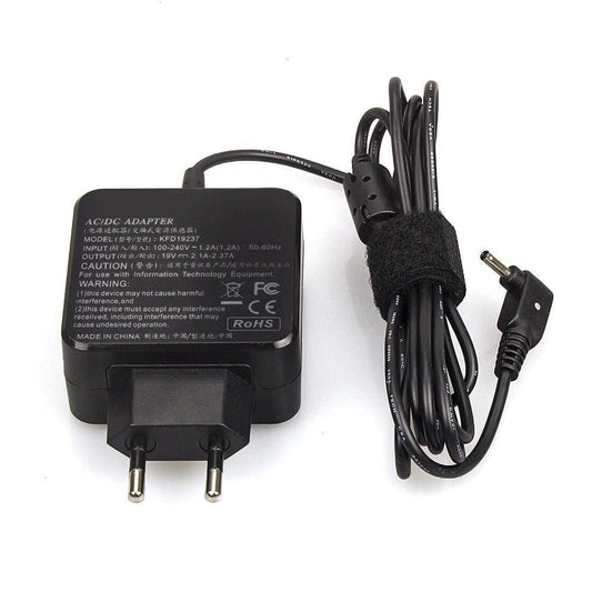 CoreParts MSPT2013 45W Power Adapter – 19V 2.37A EU Plug, CE Certified, 3.0x1.0mm Connector