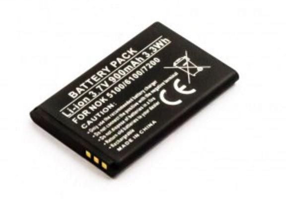 CoreParts MBXNOK-BA0046 Battery – 3.7V 900mAh Li-ion Mobile Phone Black