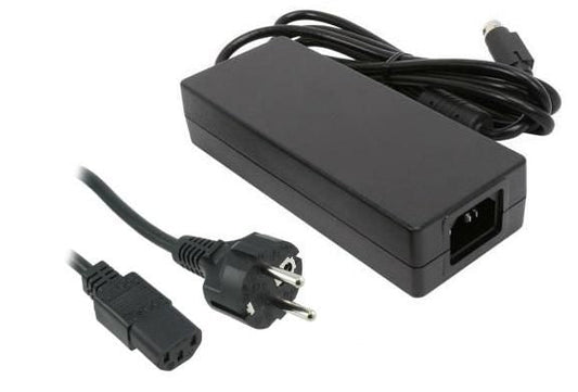 CoreParts MBXPOS-AC0001 POS Printer Adapter 50W 24V 2.15A Special 3-Pin Plug with EU Power Cord – CE Certified