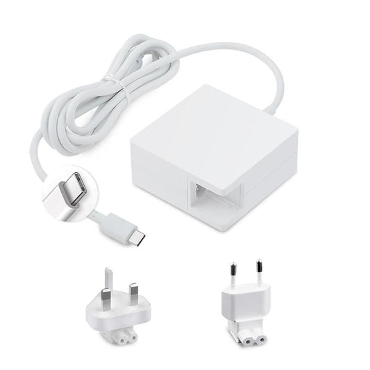 CoreParts MBXUSBC-AC0001-W USB-C Power Adapter 45W – USB PD3.0, EU & UK Plug, White, CE Certified