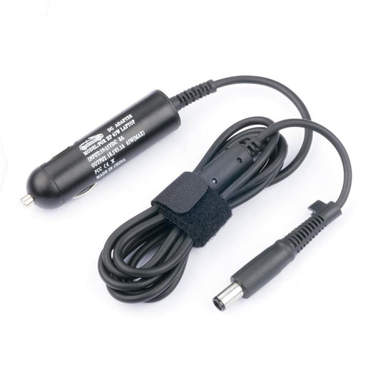 CoreParts MBC1396 65W Car Adapter – 18.5V 3.5A DC Charger, 7.4x5.0mm Plug, CE Certified