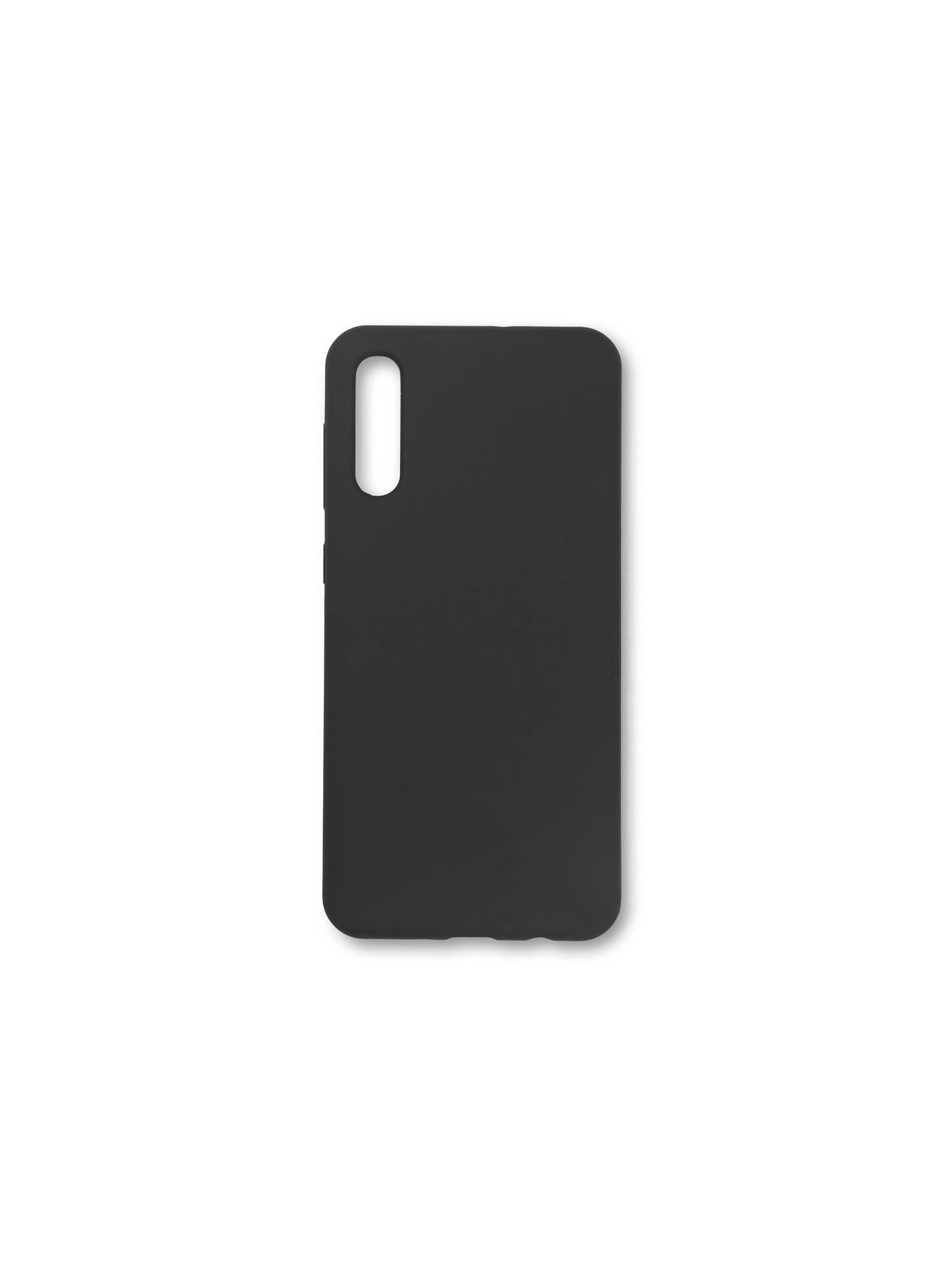 eSTUFF ES673143-BULK Mobile Phone Case – Black Silicone Cover, Non-Slip, Bump Resistant