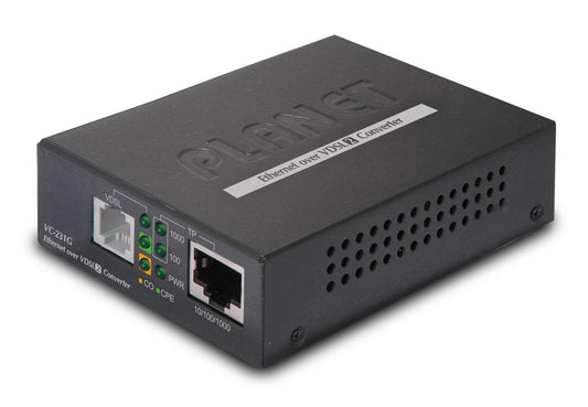 Planet VC-231G Network Bridge – 1-Port Gigabit Ethernet to VDSL2 Converter