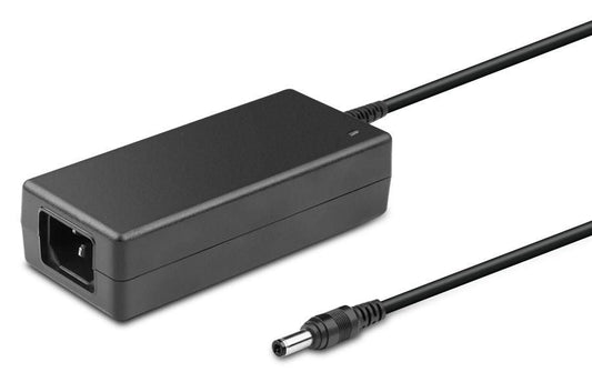 CoreParts MBXPOS-AC0004 60W 12V 5A Power Adapter with EU Power Cord – 5.5x2.1mm Plug, Black