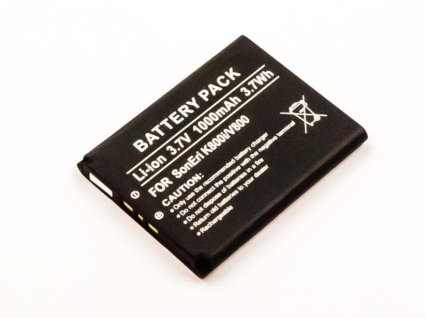 CoreParts MSPP0156 Battery – 3.7V 1000mAh Li-ion Metallic Mobile Phone Battery