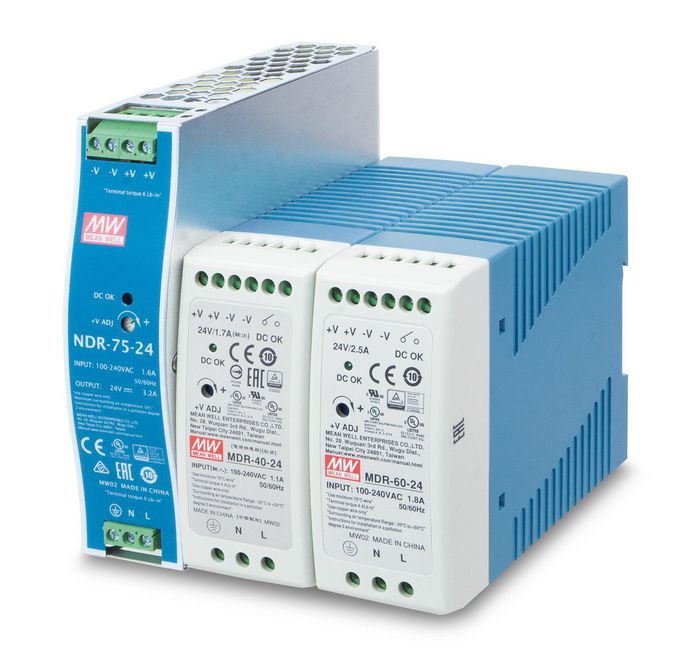 Planet PWR-40-24 Industrial DIN Rail Power Supply – 24V 40W, CE, RoHS