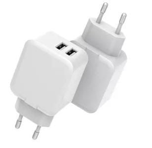 CoreParts MBXUSB-AC0002 Smart Device Charger – Universal White AC 2x USB 2.4A 12W