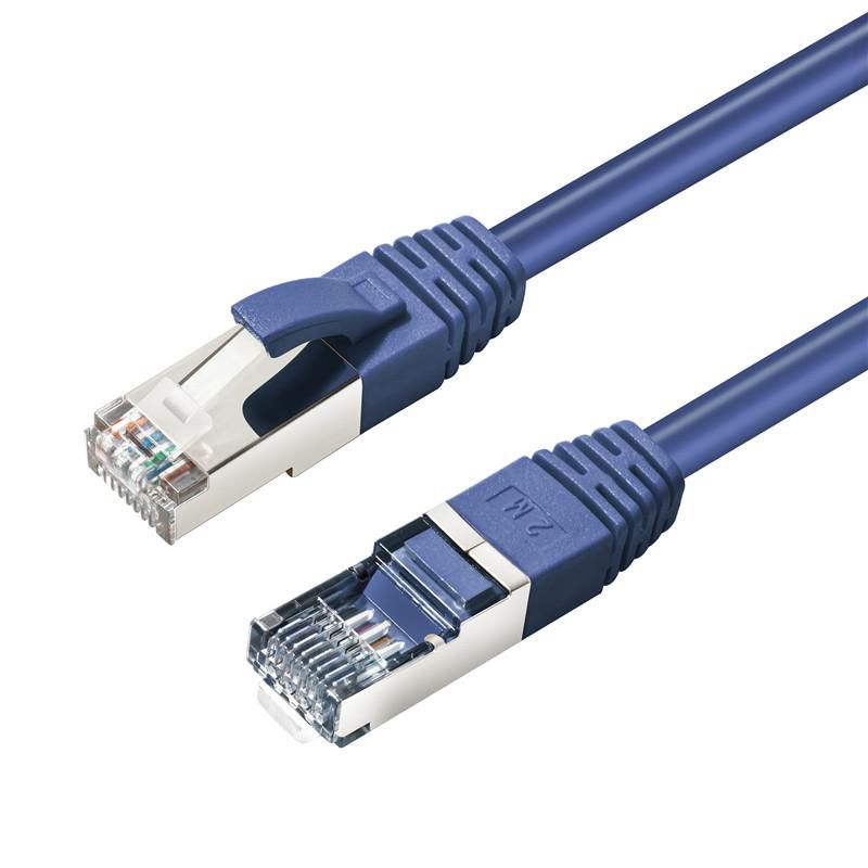 MicroConnect SSTP605B Cat6 Network Cable 5m S/FTP Shielded Blue LSZH Jacket LSZH