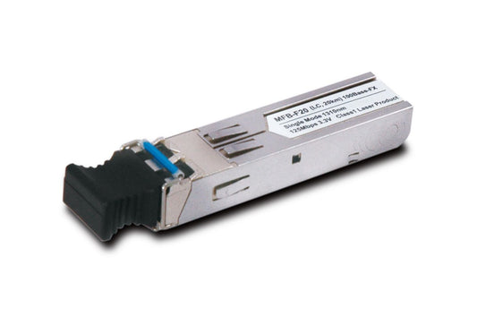 Planet MFB-F20 SFP Transceiver – 100Base-FX, 1310nm, 20km, Fibre Optic