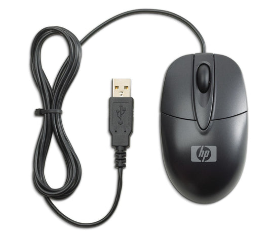 HP RH304AA Mouse – Optical USB Wired Ergonomic Design
