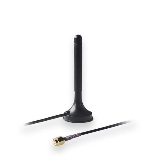 Teltonika Networks PR1KS210 Mobile Magnetic SMA Antenna – 3m Cable, Black