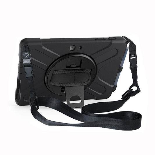 eSTUFF ES681892-BULK Tablet Case – Defender Cover, Black, Shockproof, 360° Stand