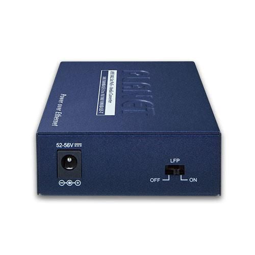 Planet GTP-805A-UK Media Converter – 1000Base-X SFP PoE+ 30W Gigabit