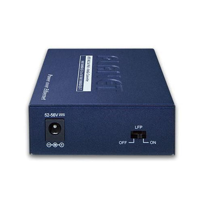Planet GTP-805A-UK Media Converter – 1000Base-X SFP PoE+ 30W Gigabit