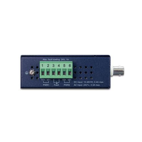 Planet IVC-234GT Industrial 1-Port BNC/RJ11 to 4-Port Gigabit Ethernet Extender