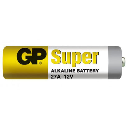 GP 17736 12V 27A Alkaline Battery 5-Pack — High Voltage, 8mm x 28.2mm