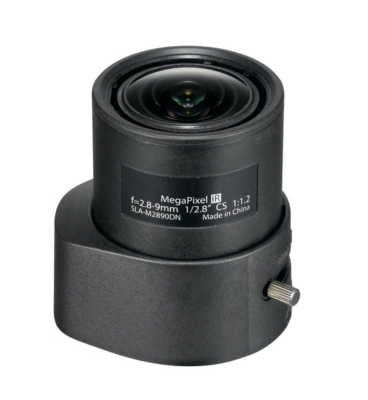Hanwha SLA-M2890DN 1/2.8" CS-Mount Auto Iris Megapixel Lens 3MP 2.8-9mm