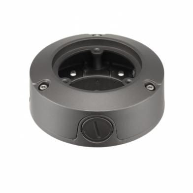 Hanwha SBO-100B1 Outdoor Aluminium Junction Box – Black Security Accessory