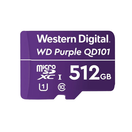 Western Digital WDD512G1P0C MicroSDXC Card 512GB – Class 10, UHS-I, Ultra Endurance