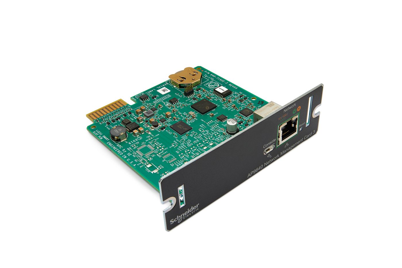 APC AP9640 Smart-UPS Network Management Card Gen3 – SmartSlot, Compact, 80g