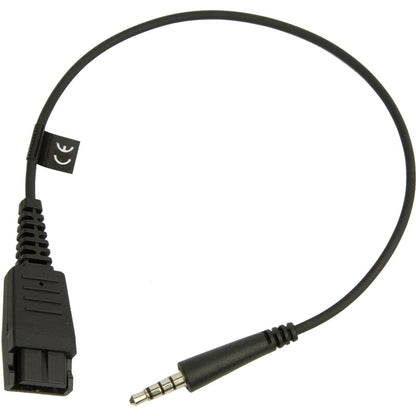 Jabra 8800-00-99 QD to 3.5mm Jack Extension Cord – Black
