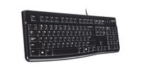 Logitech 920-002524 Keyboard – Wired Full-Size UK Layout, Durable Keys
