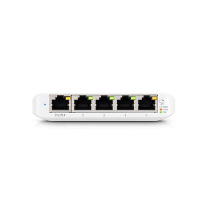 Ubiquiti USW-FLEX-MINI-5 5-Port Gigabit Managed Network Switch PoE White