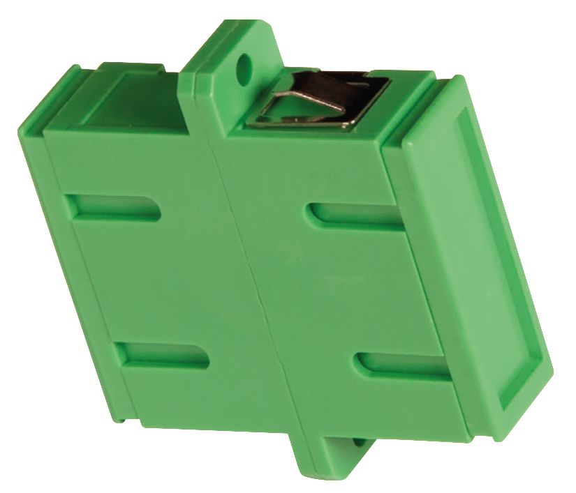 Lanview SC/APC Female Fibre Optic Connector – OS2 Singlemode Duplex, Zirconia