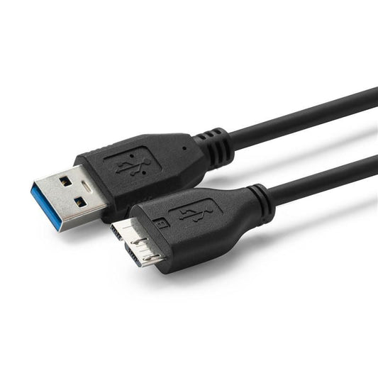 MicroConnect USB3.0AB05MICRO USB Cable USB 3.2 Gen 1 0.5m USB A to Micro-USB B Black