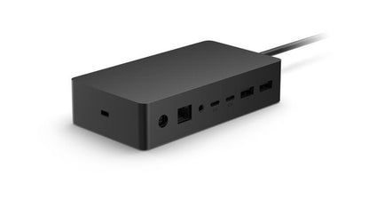 Microsoft 1GK-00004 Docking Station – USB-A x2, USB-C x4, Ethernet, Black