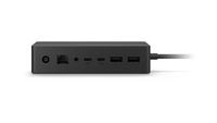 Microsoft 1GK-00004 Docking Station – USB-A x2, USB-C x4, Ethernet, Black