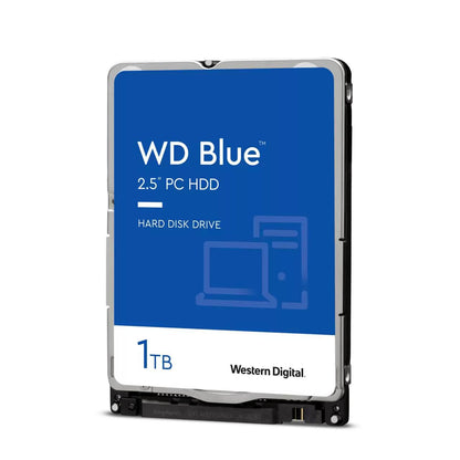 Western Digital WD10SPZX 1TB 2.5" SATA Internal Hard Drive – 128MB Buffer, 5400RPM