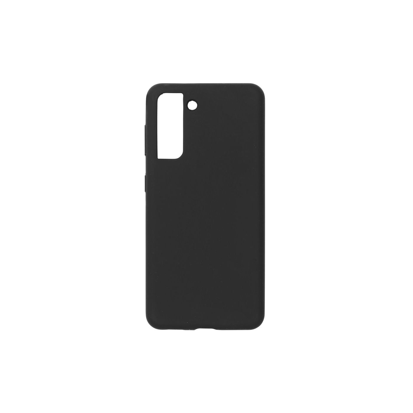eSTUFF ES673178-BULK Silk-touch Silicone Case – Smartphone Cover Black