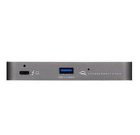 OWC OWCTB4HUB5P Thunderbolt 4 Hub – 40Gb/s, 4 Thunderbolt Ports, USB 3.2, Space Gray