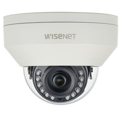 Hanwha HCV-7010RA 4MP Outdoor Dome Analogue Camera – IR Night Vision, IP66, IK10