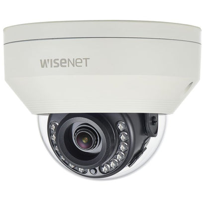 Hanwha HCV-7010RA 4MP Outdoor Dome Analogue Camera – IR Night Vision, IP66, IK10