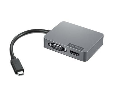 Lenovo SC11A30368 USB-C Travel Hub Gen2 Multiport Adapter – 4K HDMI, Ethernet